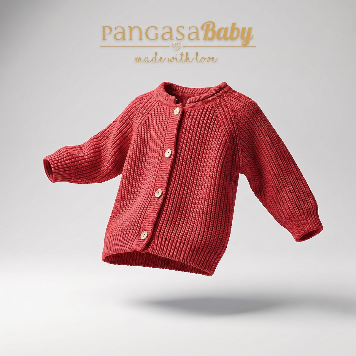 CHAQUETA P.PERLADO ROJO