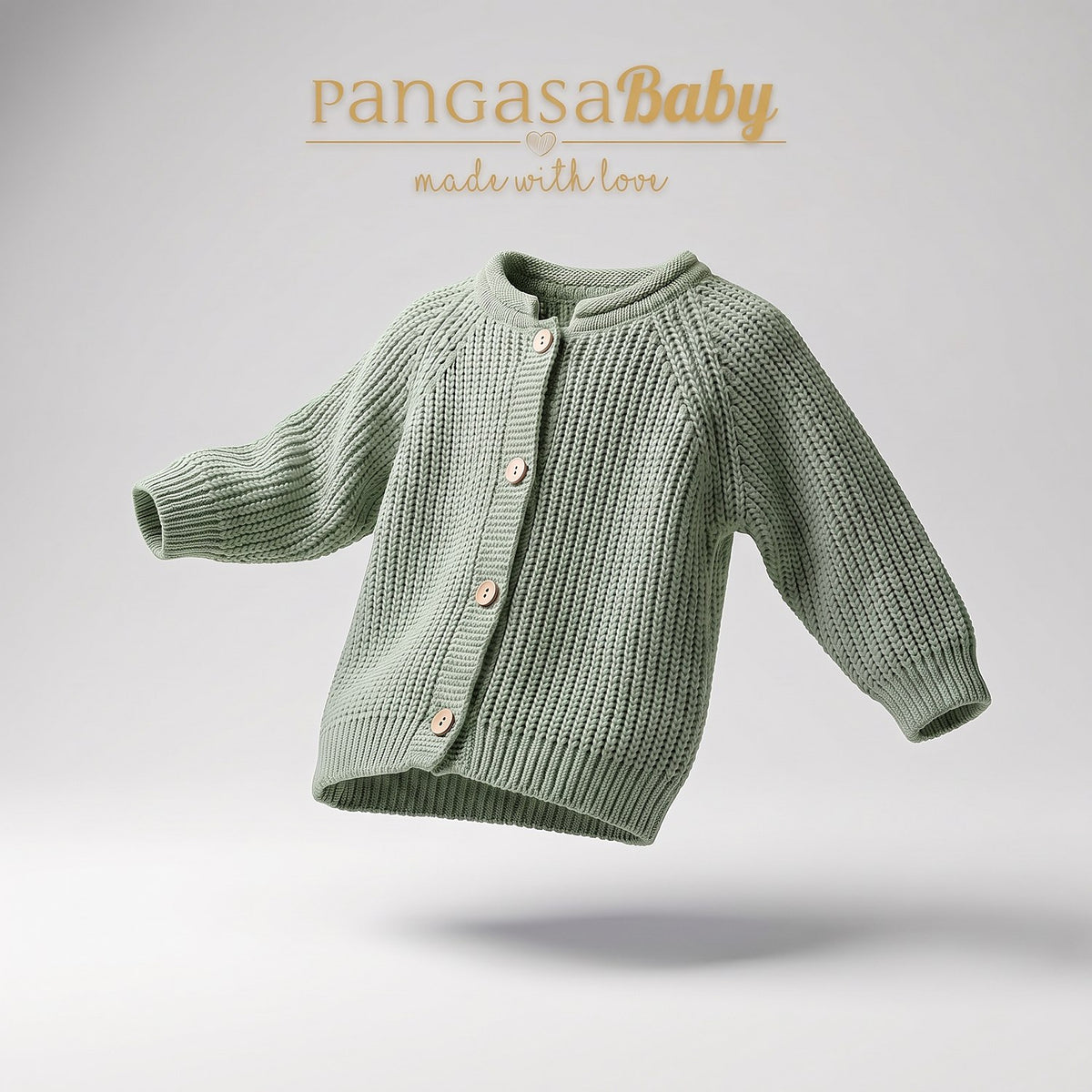 CHAQUETA P.PERLADO VERDE HOJA