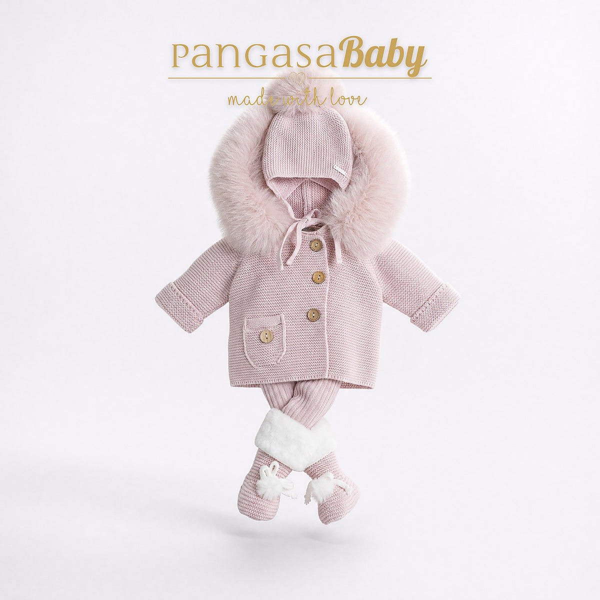 TRENKA LUXURY-AÑADIR PELO ROSA EMPOLVADO