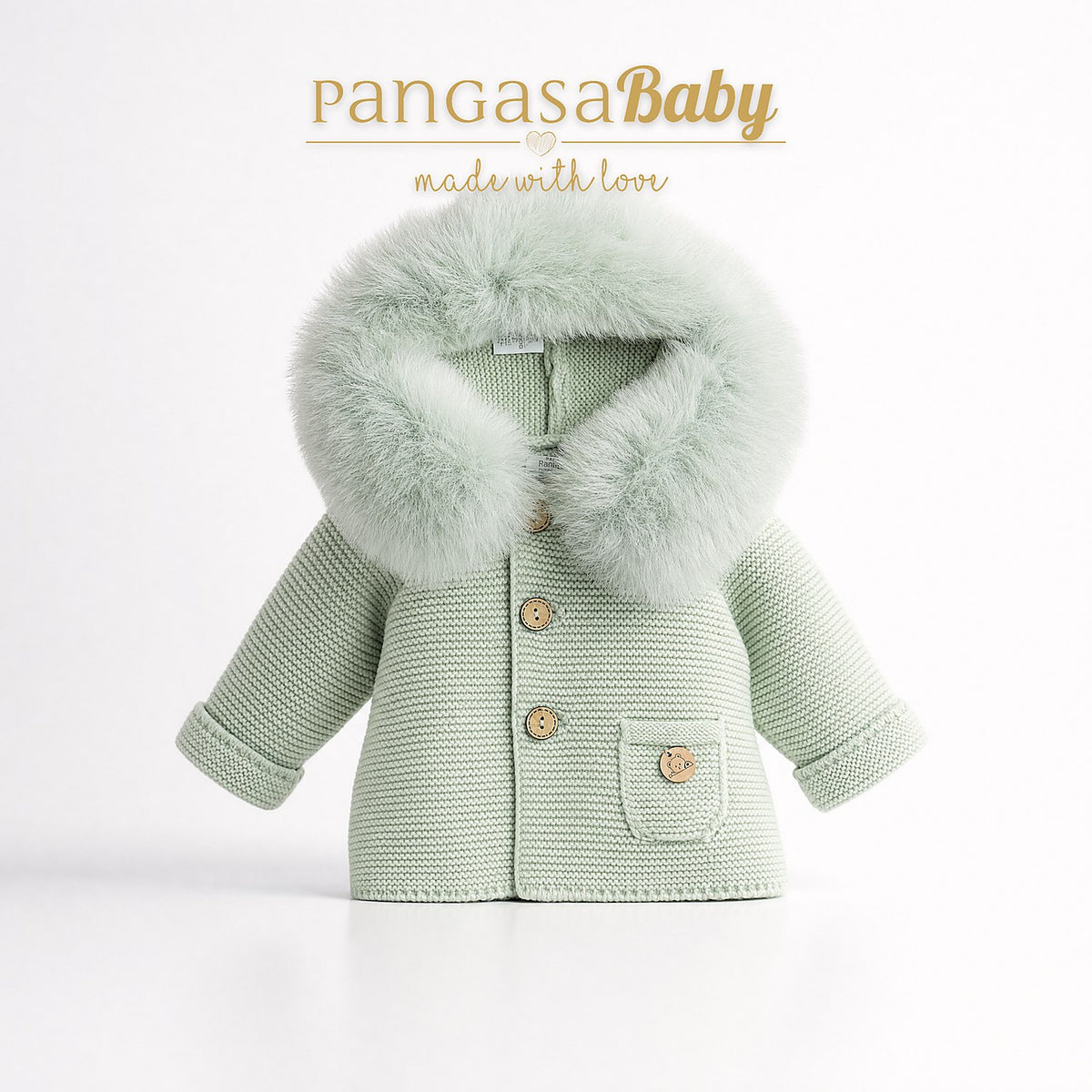 TRENKA LUXURY-AÑADIR PELO VERDE HOJA