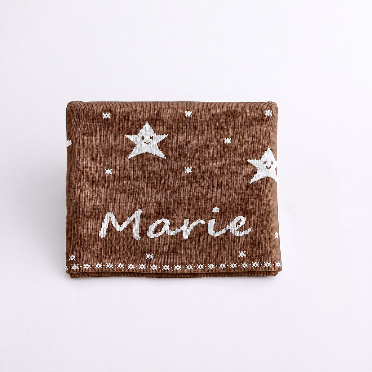CHAL PERSONALIZADO ESTRELLAS CHOCOLATTE