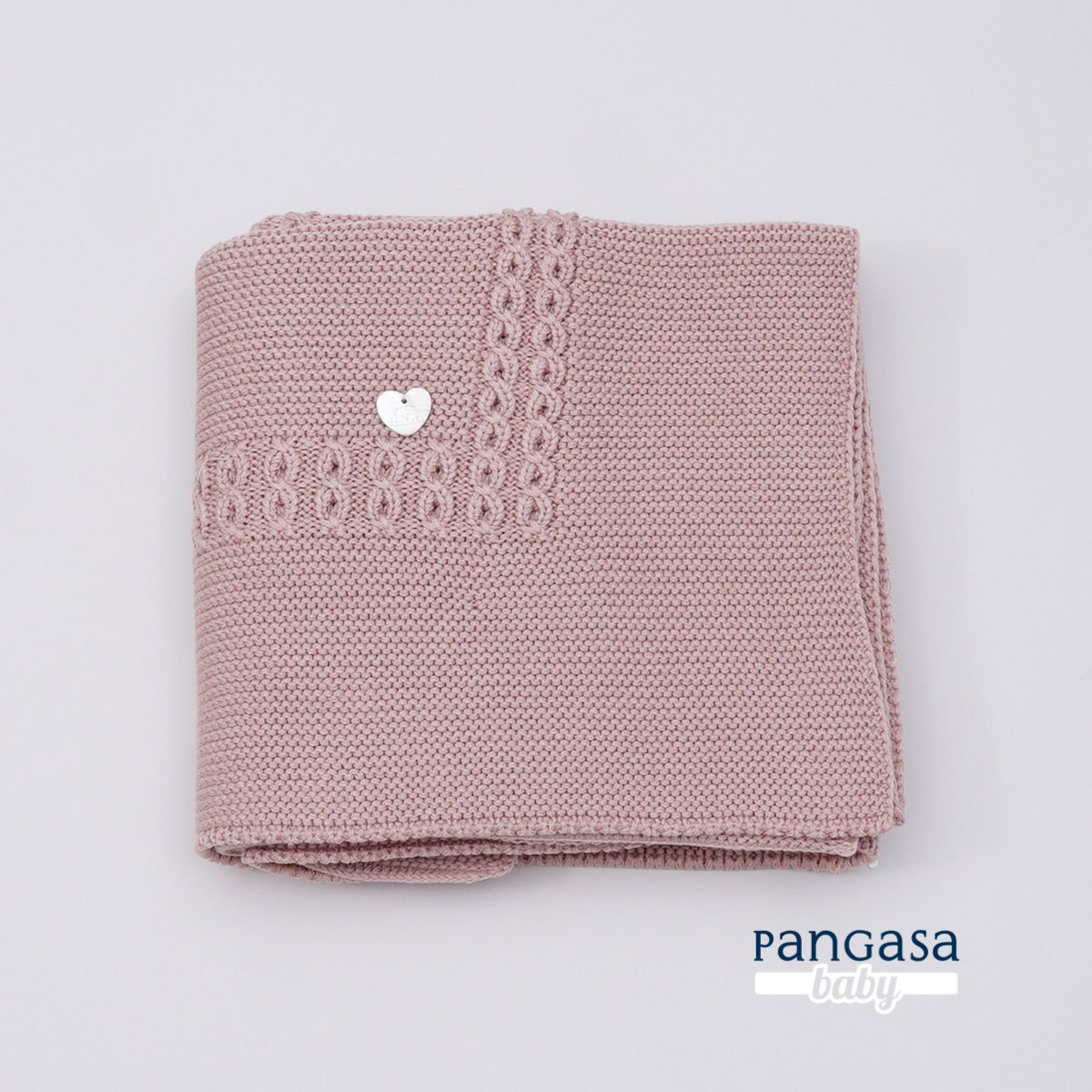 CHAL MANTA OCHOS ROSA VINTAGE