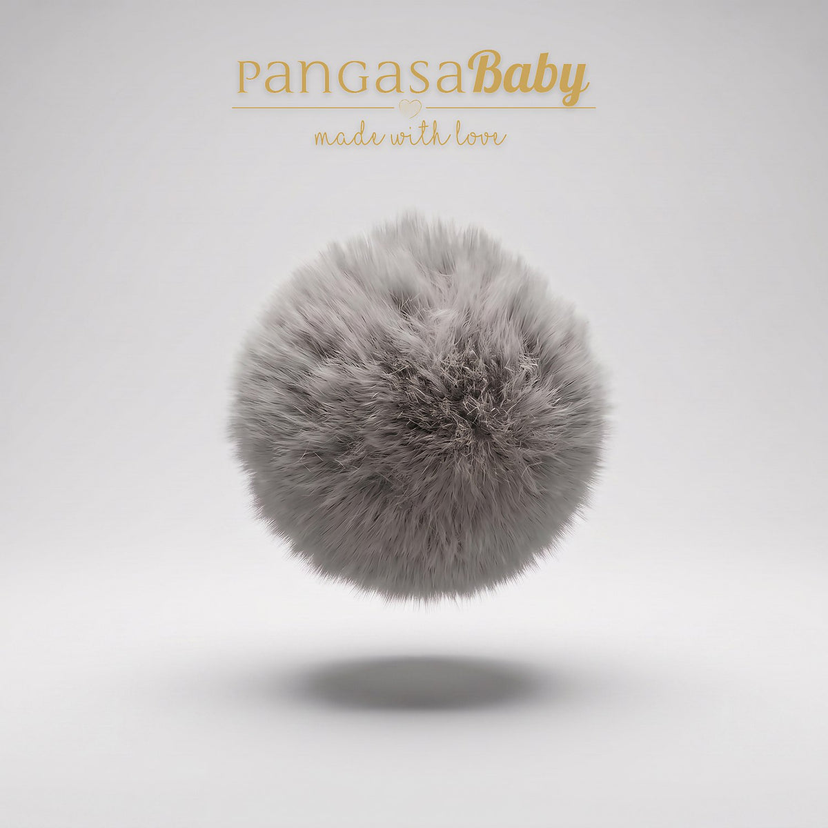 POMPON SINTETICO GRIS