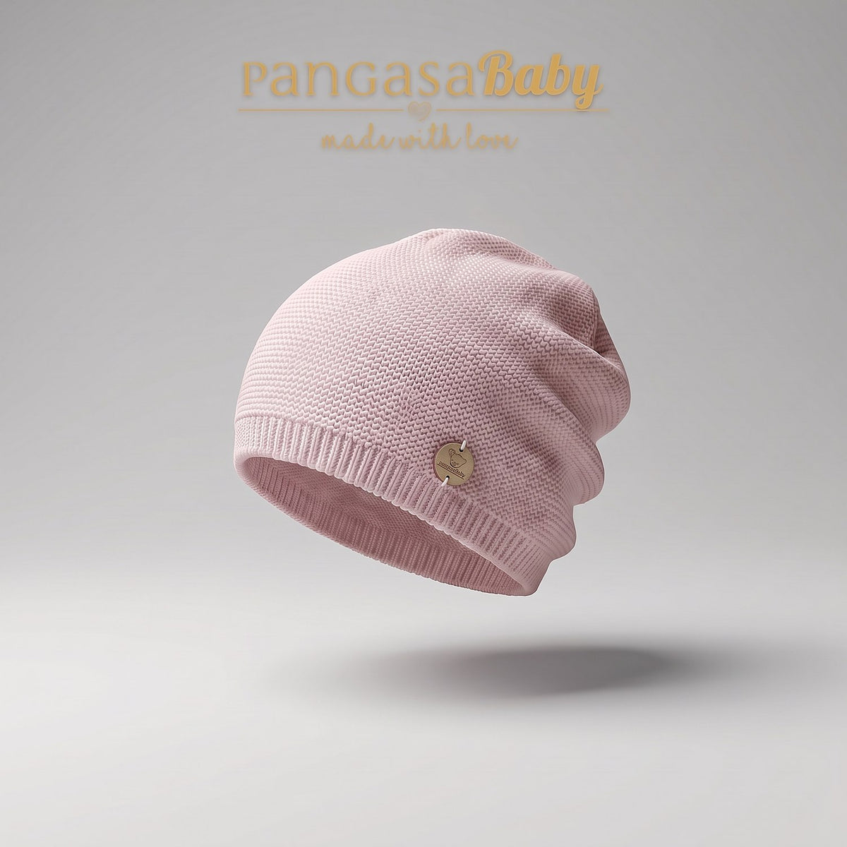 GORRO NEONATO ROSA EMPOLVADO