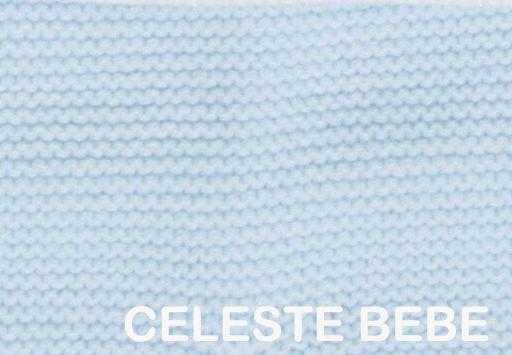 CAPOTA ESTRELLA POMPON CELESTE BEBE