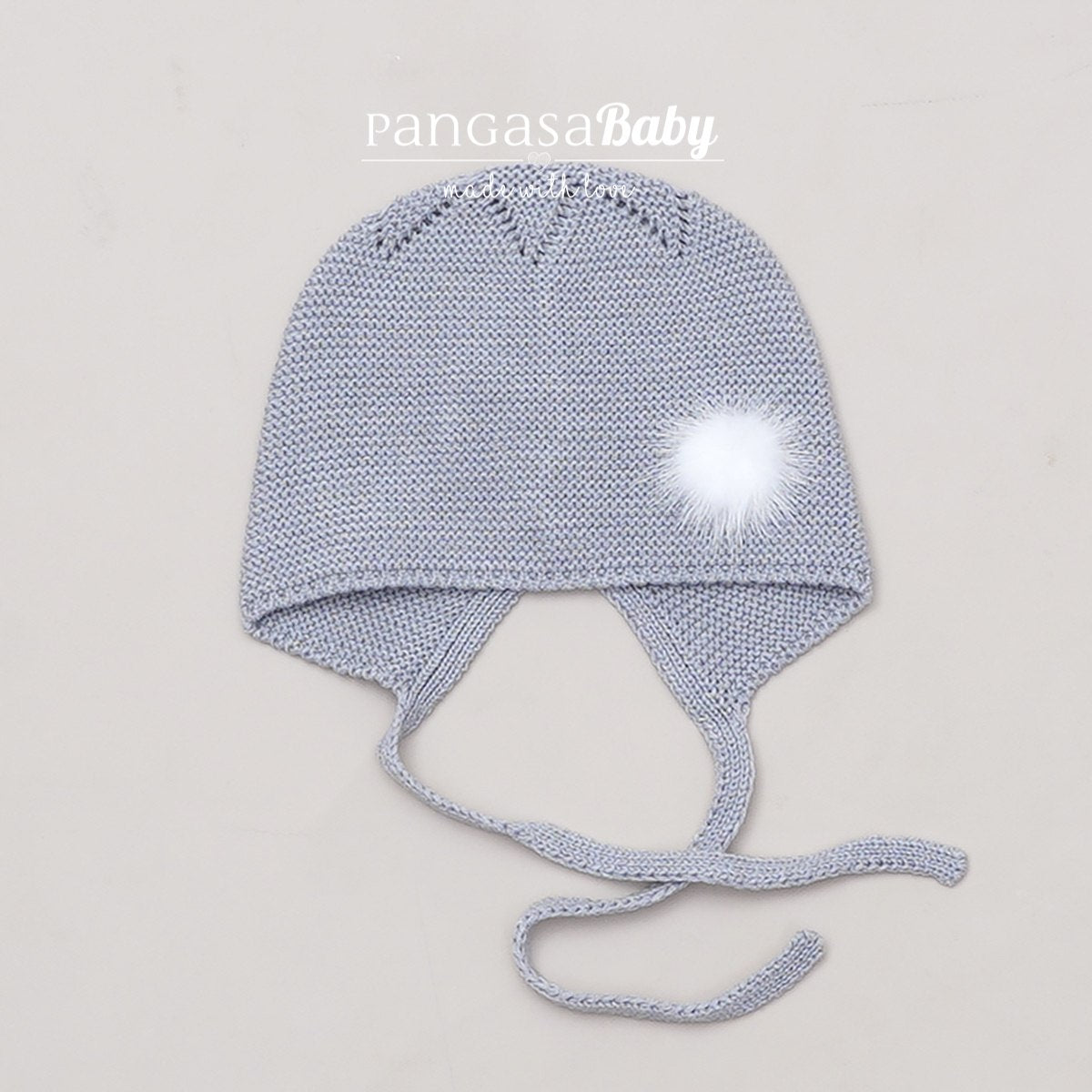 CAPOTA ESTRELLA POMPON GRIS