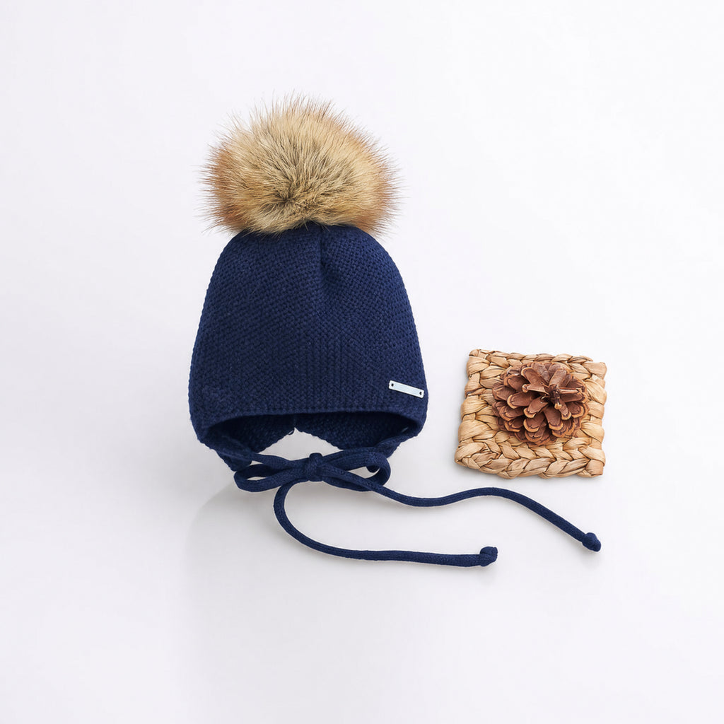 HAT TIE- ADD POMPON