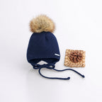 HAT TIE- ADD POMPON