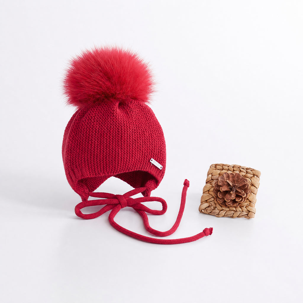 HAT TIE- ADD POMPON