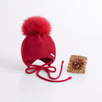 HAT TIE- ADD POMPON