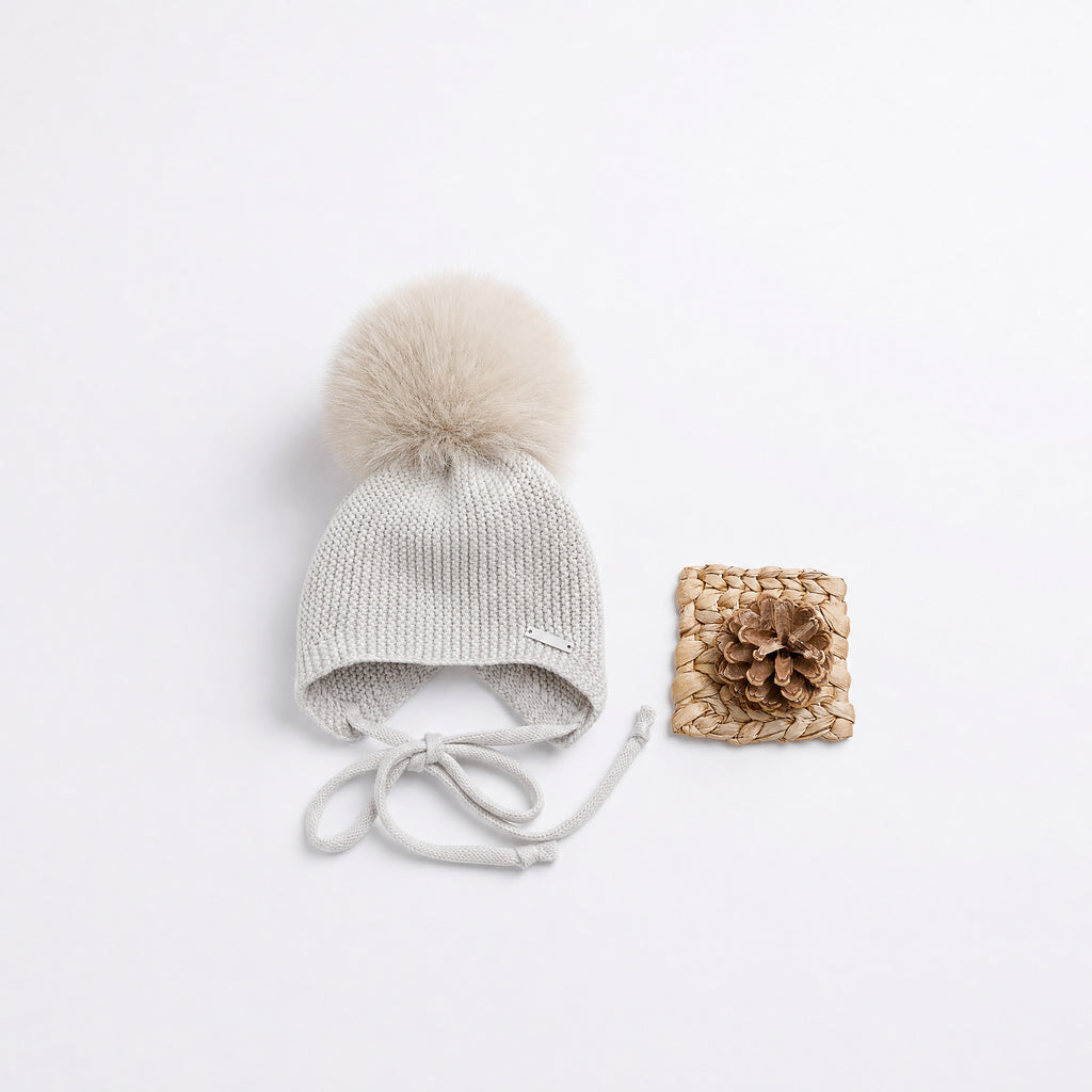 HAT TIE- ADD POMPON