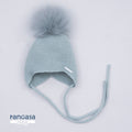 HAT TIE- ADD POMPON