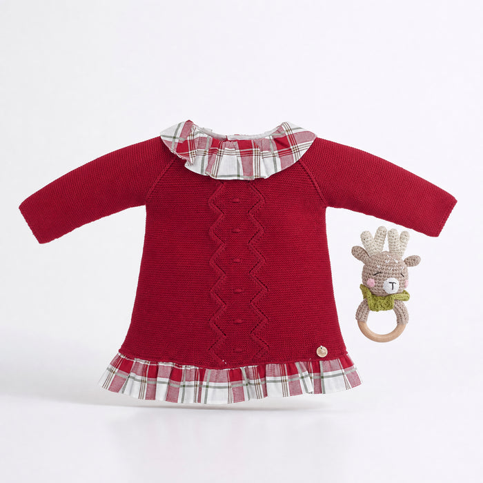 VESTIDO CHERRY TODO PUNTO