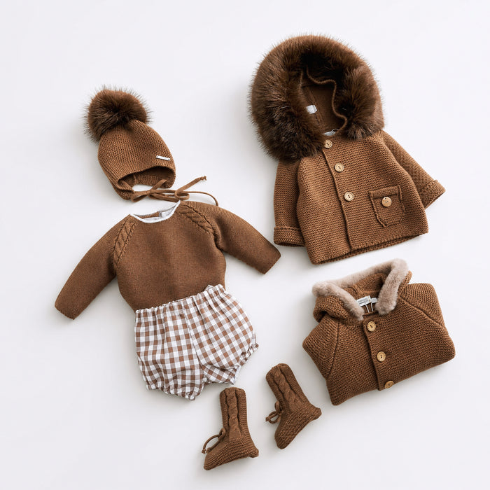 TRAJE 2P CHOCOLATTE