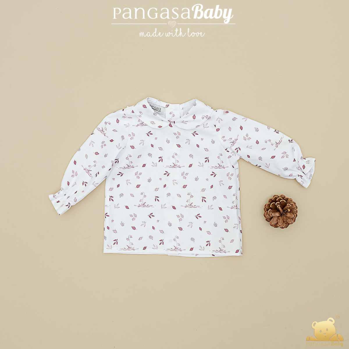 BLUSA HOJAS C. BEBE BASIC