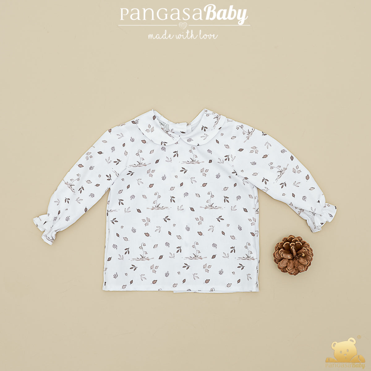 BLUSA HOJAS C. BEBE BASIC