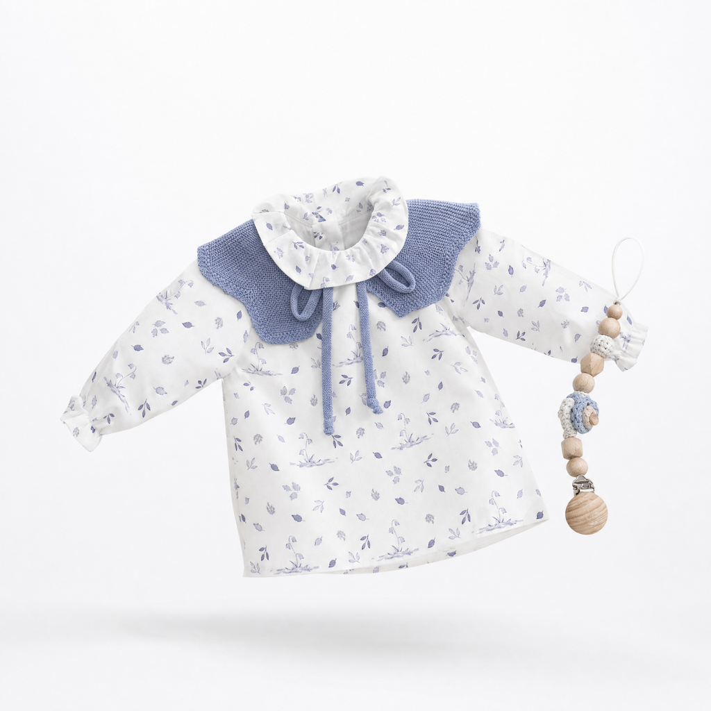 BLUSA HOJAS C.VOLANTE BASIC - BRUMA