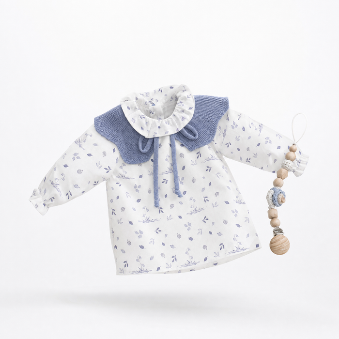 BLUSA HOJAS  C.VOLANTE BASIC