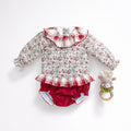 CONJ. BRAGUITA PANA Y BLUSA CHERRY