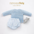 CONJ. RANITA SOFT CELESTE EMPOLVADO