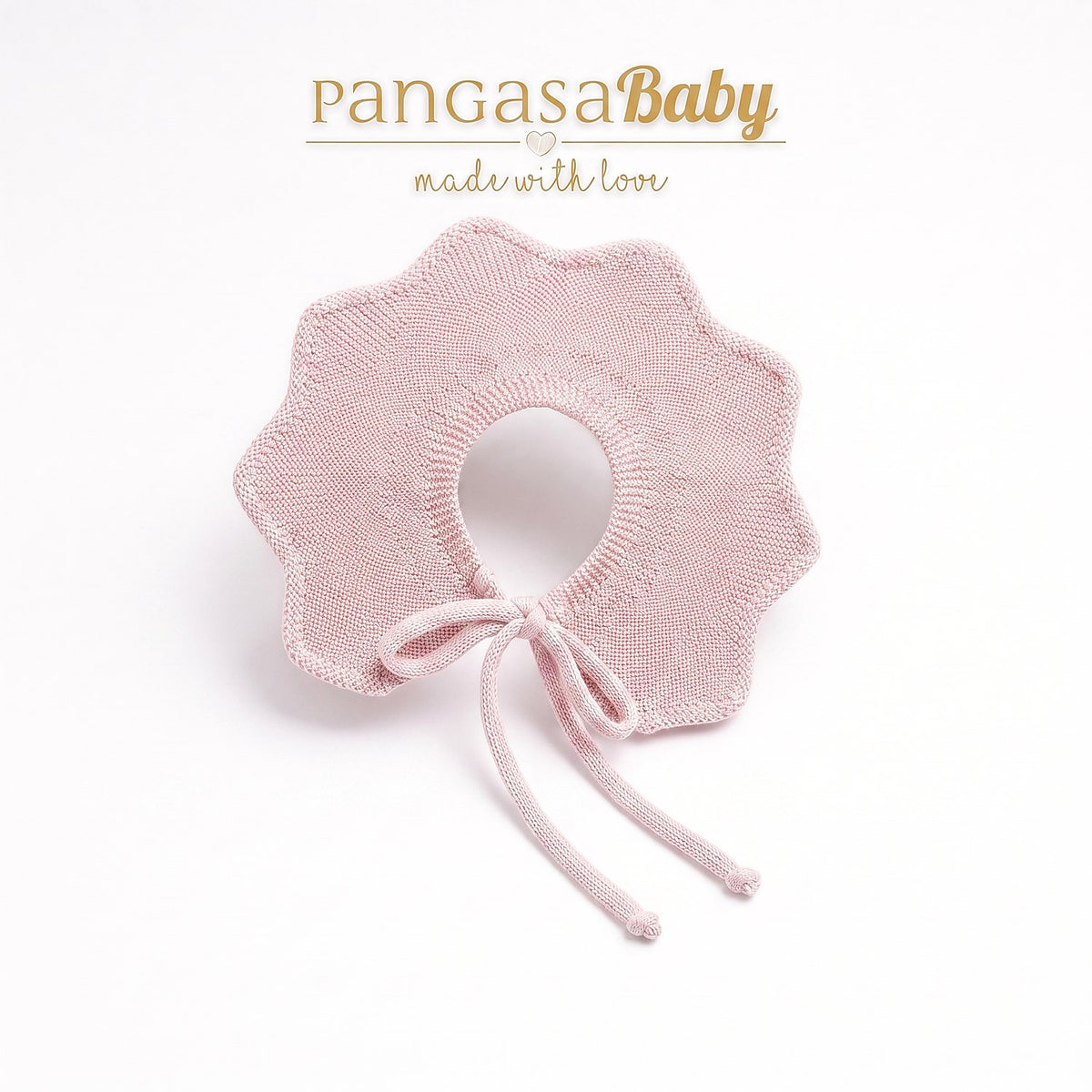 BABEROLA PUNTO ROSA EMPOLVADO
