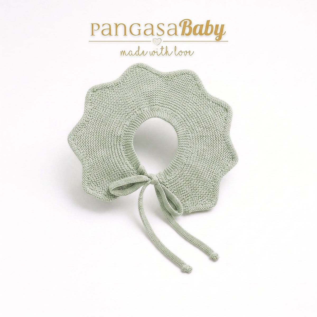 BABEROLA PUNTO VERDE HOJA