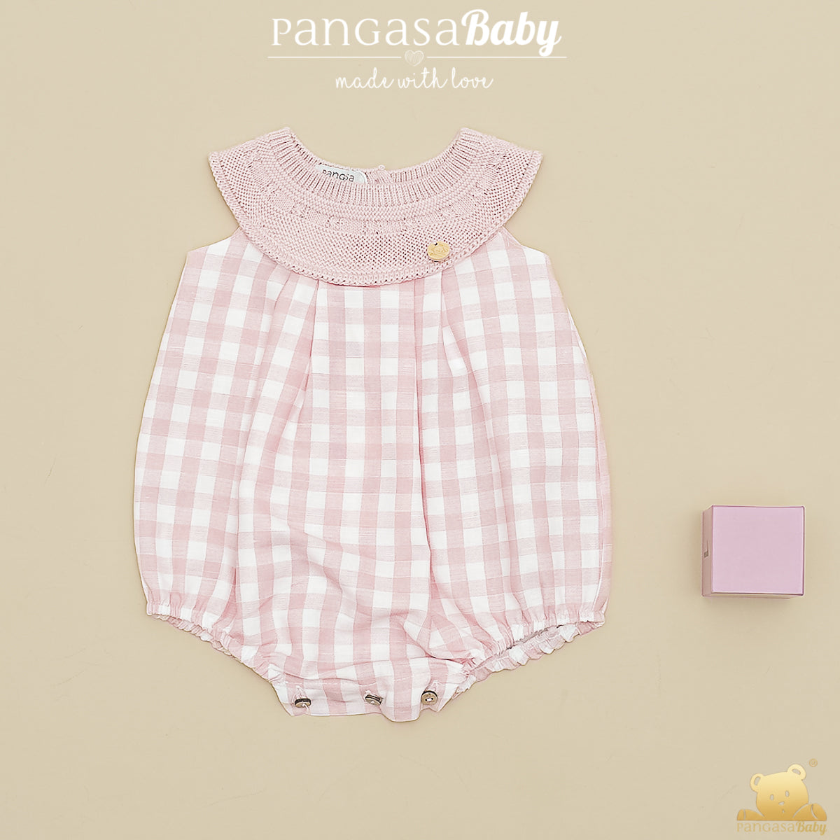 GINGHAM ROMPERS