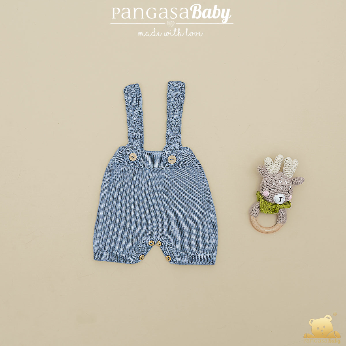 BIB WITH EIGHT-SIZE SUSPENDERS