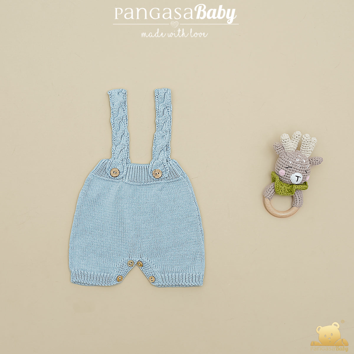 BIB WITH EIGHT-SIZE SUSPENDERS