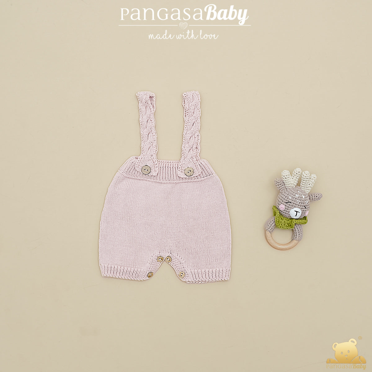 BIB WITH EIGHT-SIZE SUSPENDERS