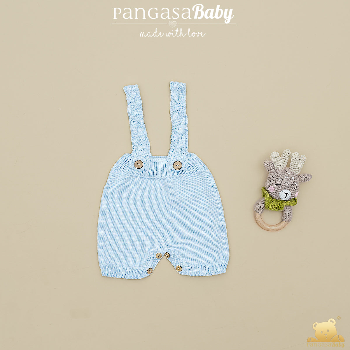 BIB WITH EIGHT-SIZE SUSPENDERS