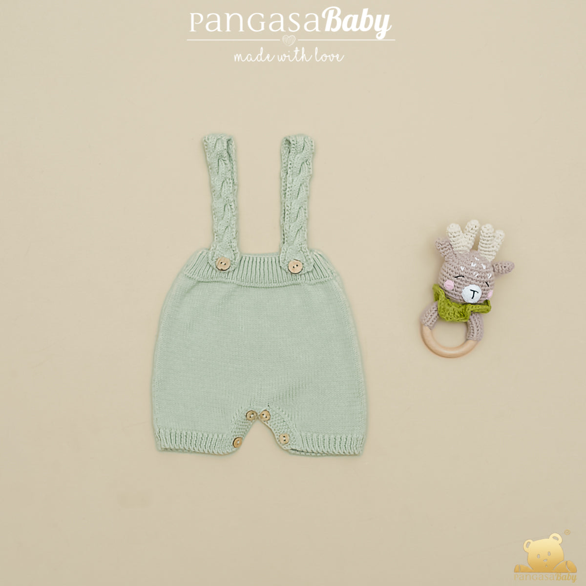 BIB WITH EIGHT-SIZE SUSPENDERS