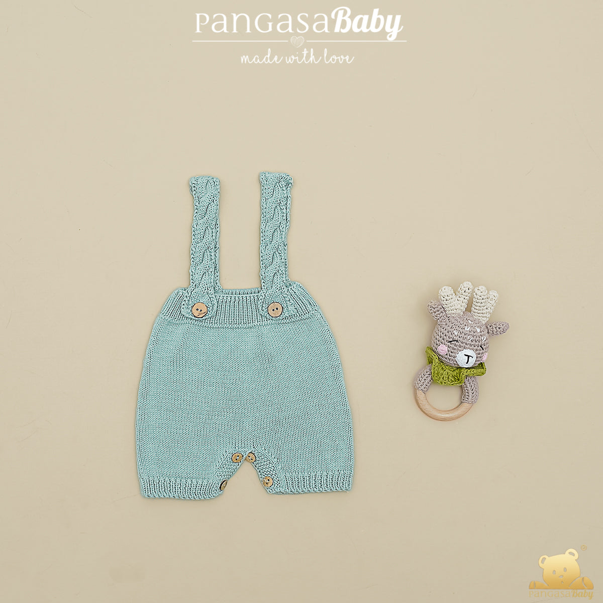 BIB WITH EIGHT-SIZE SUSPENDERS