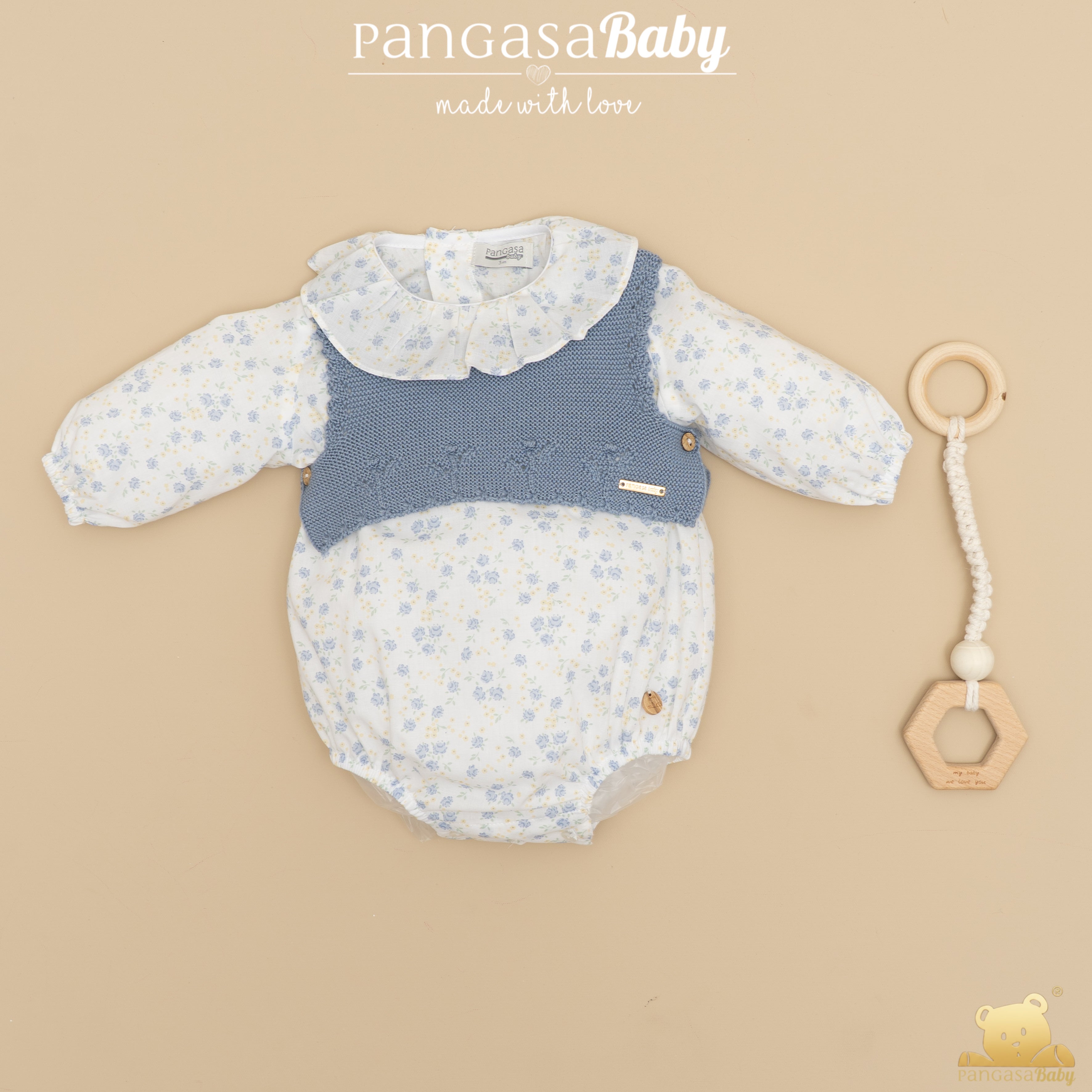 PELELE FLOR BRUMA sin chaleco