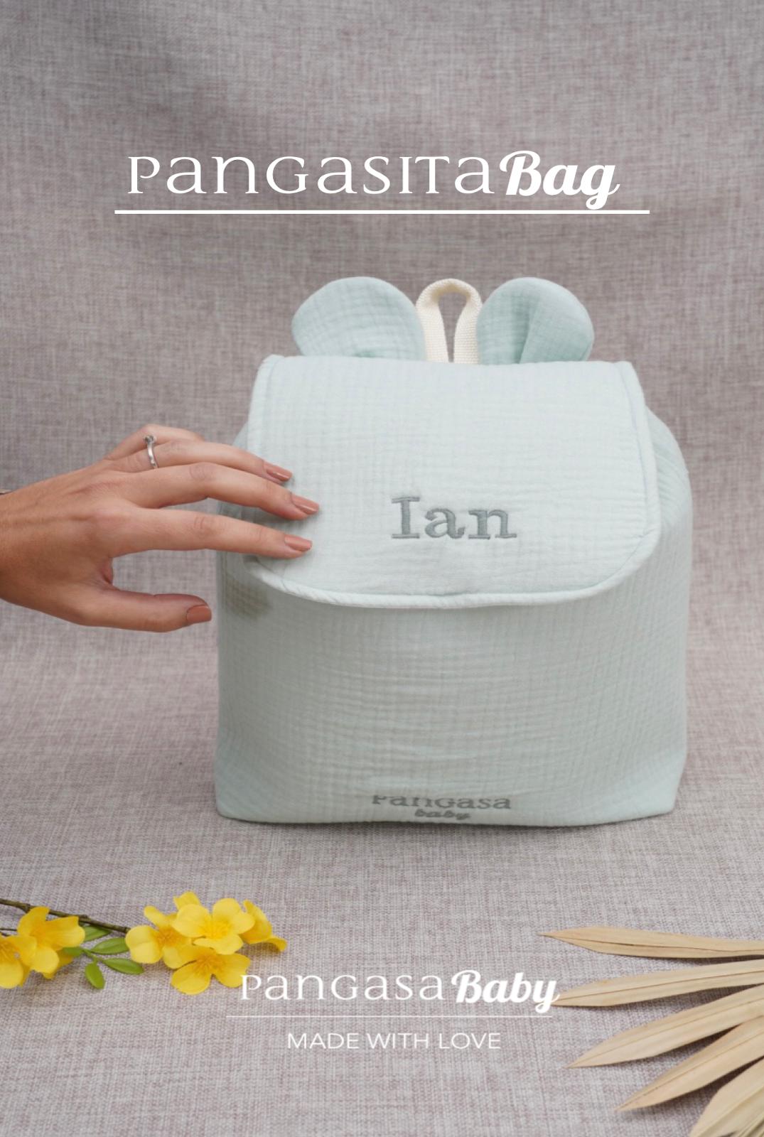 CUSTOM GREEN BACKPACK